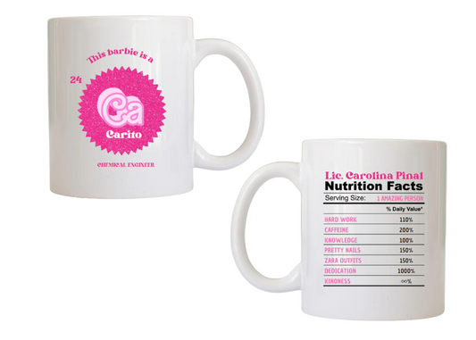 Taza Barbie Sublimada * personalizable